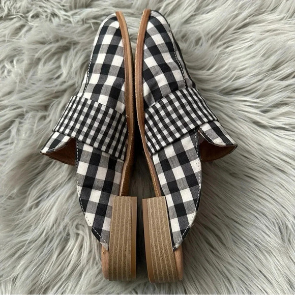 FREE PEOPLE At Ease Gingham Loafers Size 38 (8) - Picture 6 of 9